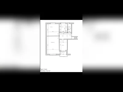 Lejlighed 70 m2 i Brøndby. Kun 7130 med alt